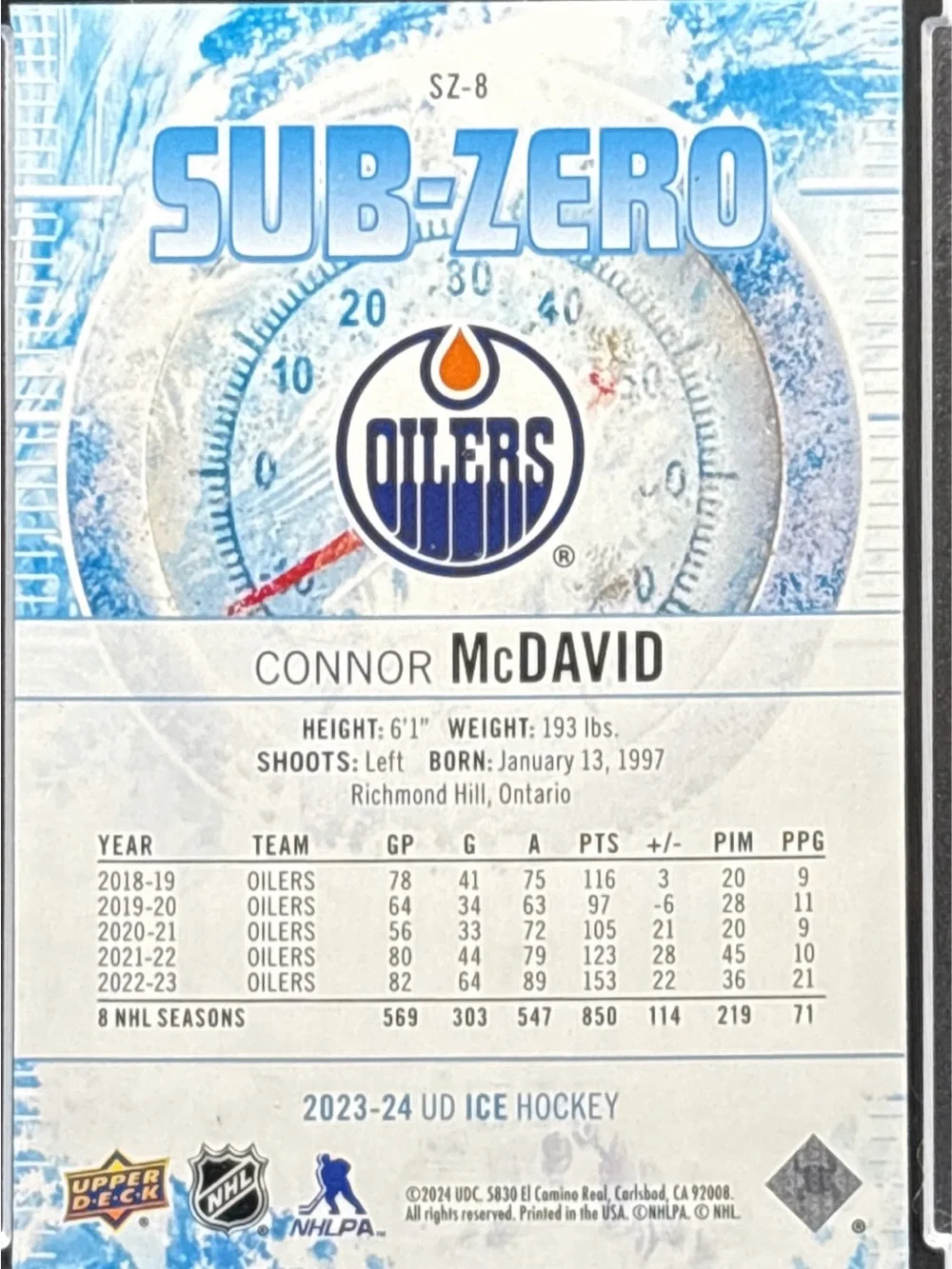 Upper Deck official edmonton